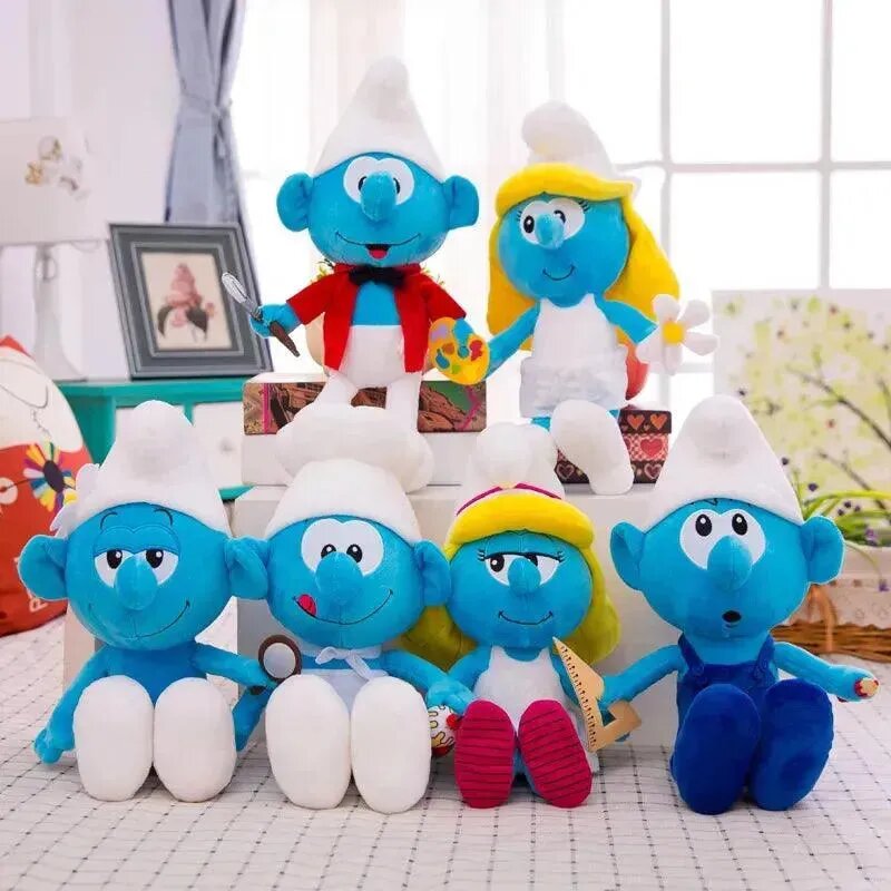 Smurfs Family Plushies!