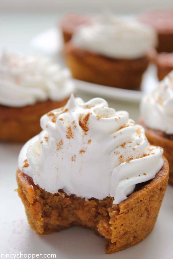 Pumpkin Pie Cupcakes