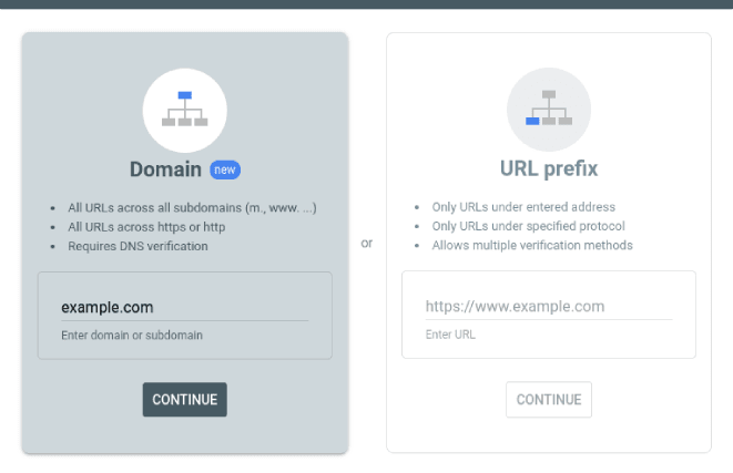Ajouter et vérifier un nouveau site Google dans la Google Search Console