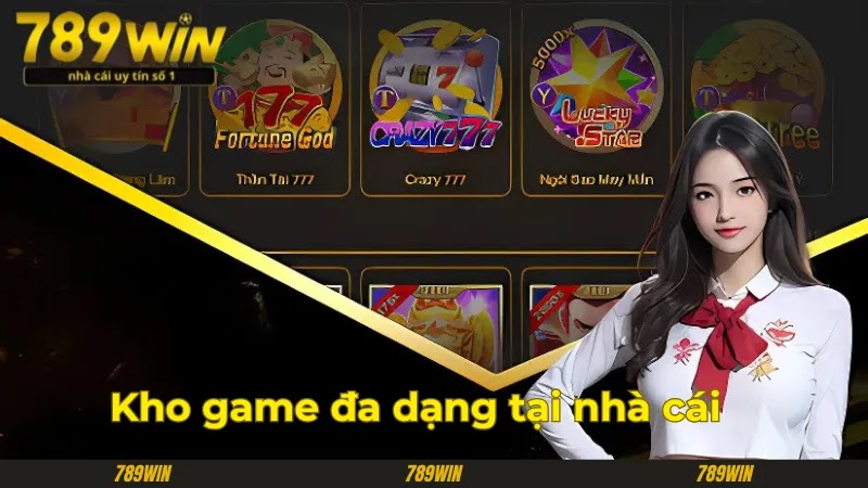 Kho game đồ sộ của nhà cái 789Win