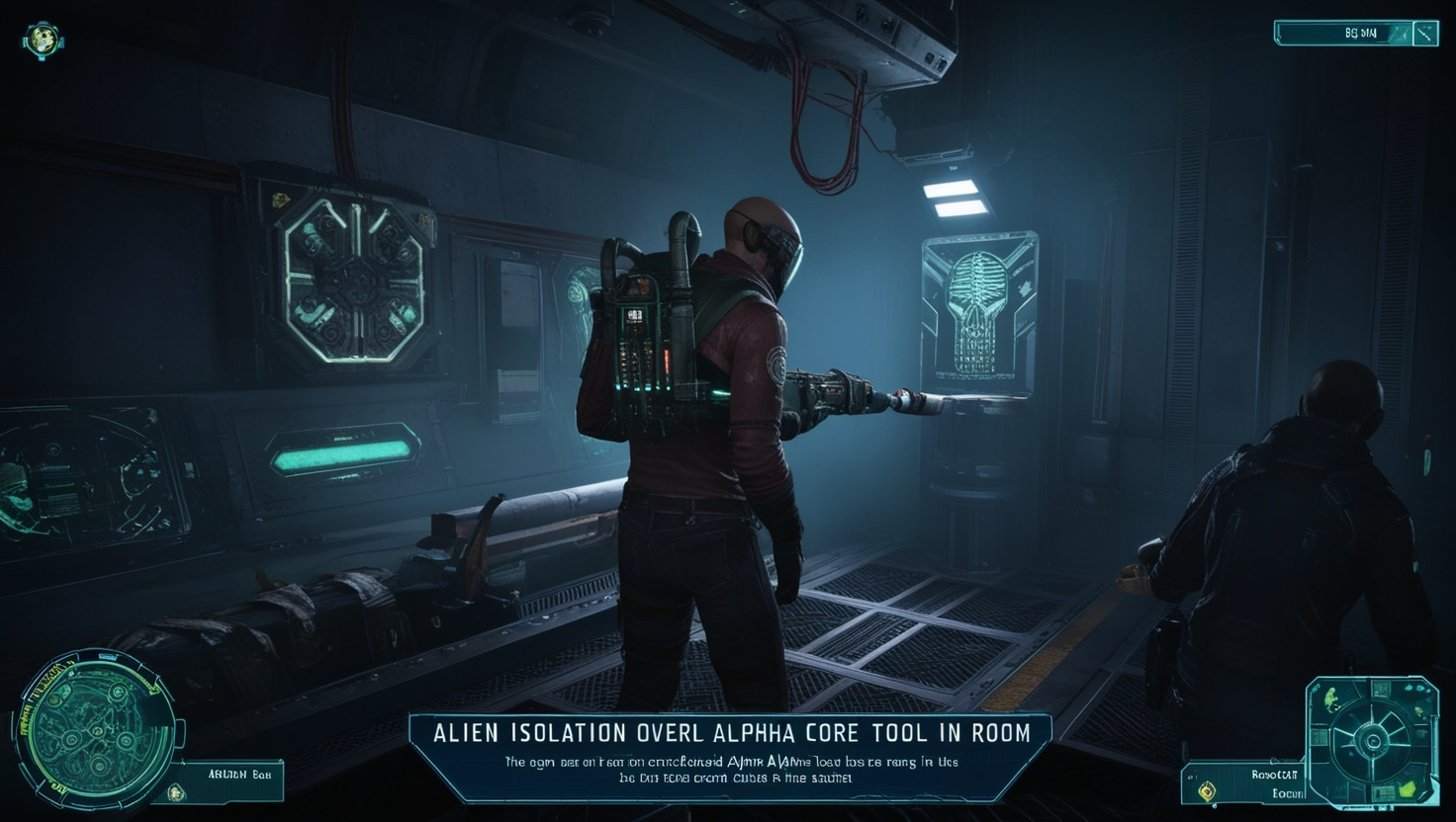 alien isolation overload alpha core tool in room
