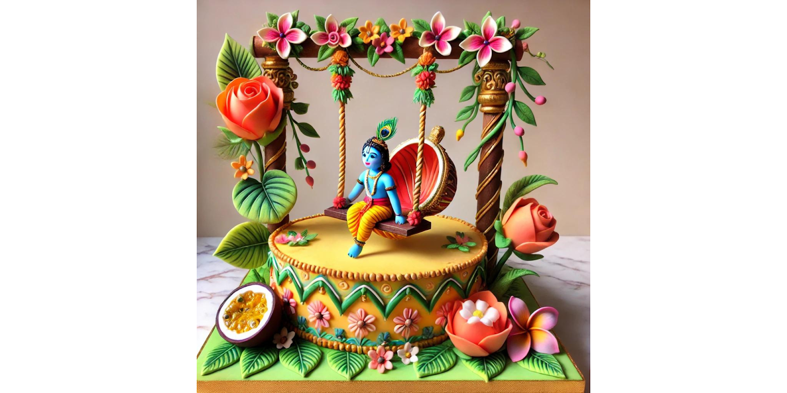 Handi on a Swing Cake  