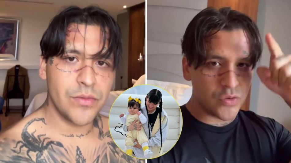 El fuerte descargo de Christian Nodal tras las críticas por el cumpleaños de su hija con Cazzu | Exitoina