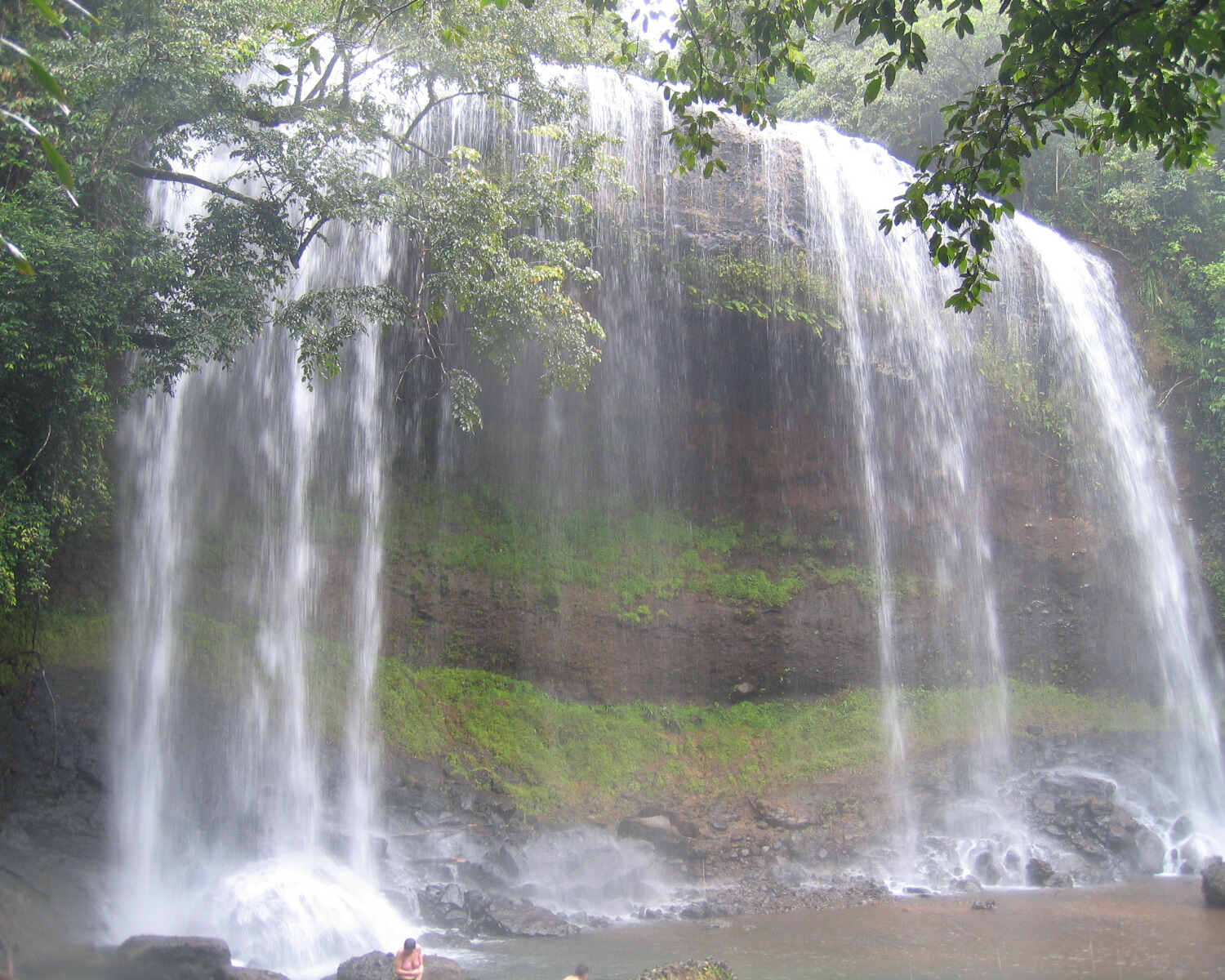 Ngardmau Waterfall in Palau.