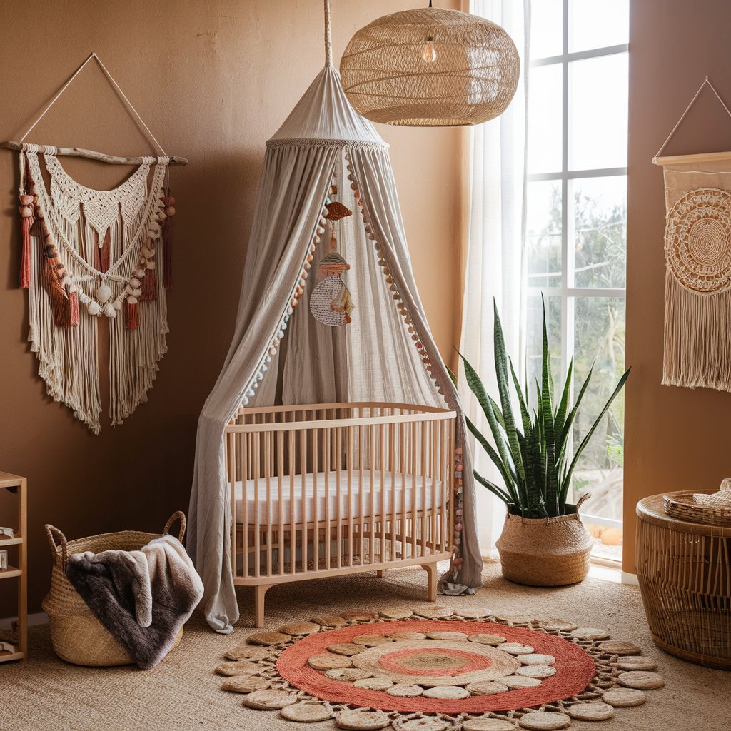 A nature-inspired nursery that connects your child to the Earth element.