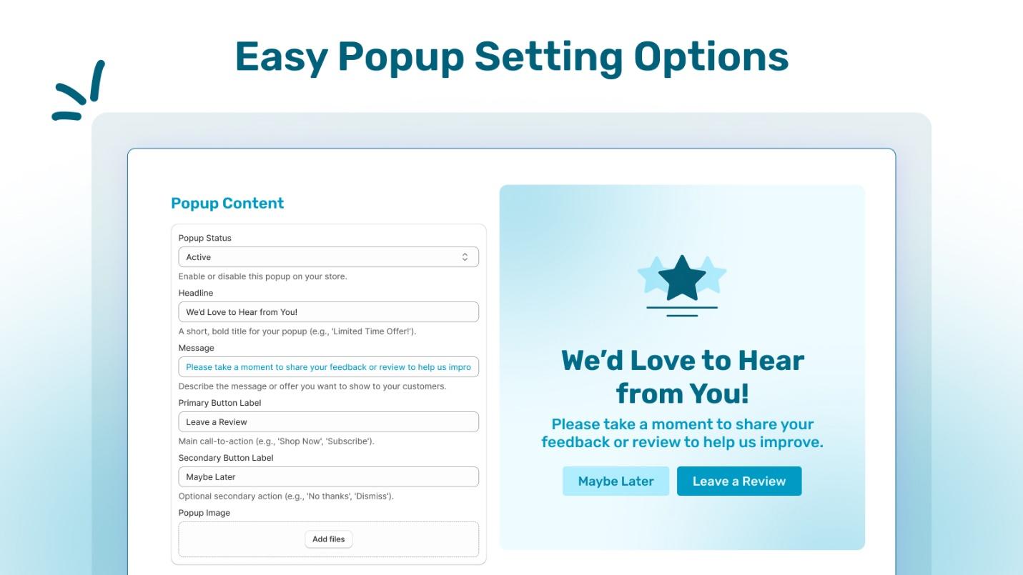 Easy Popup Management