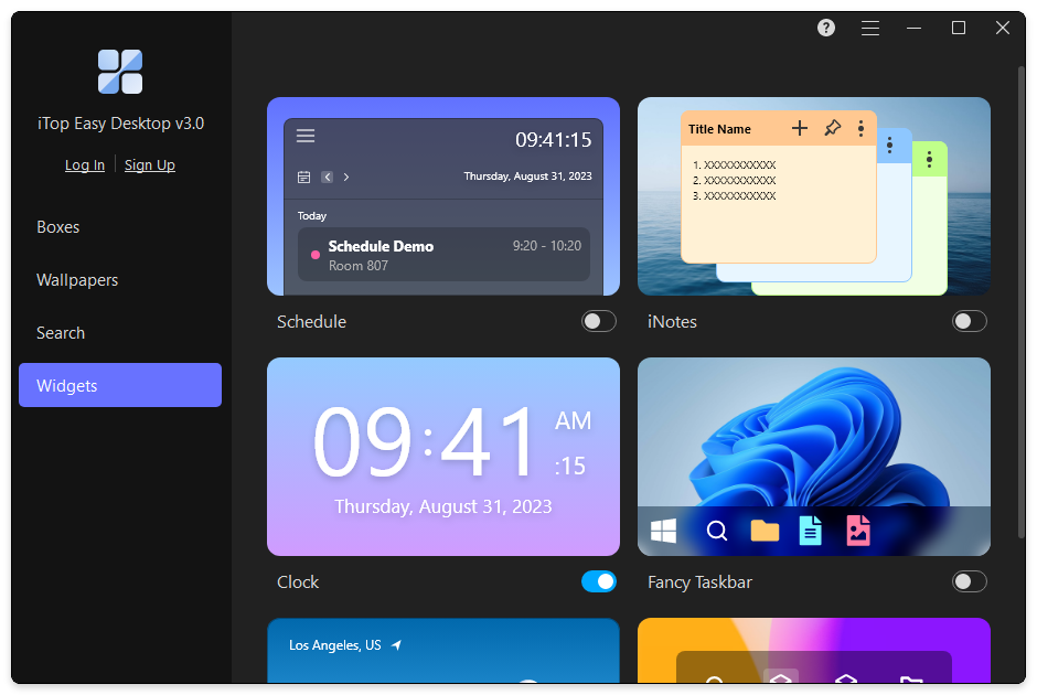 Smart Widgets