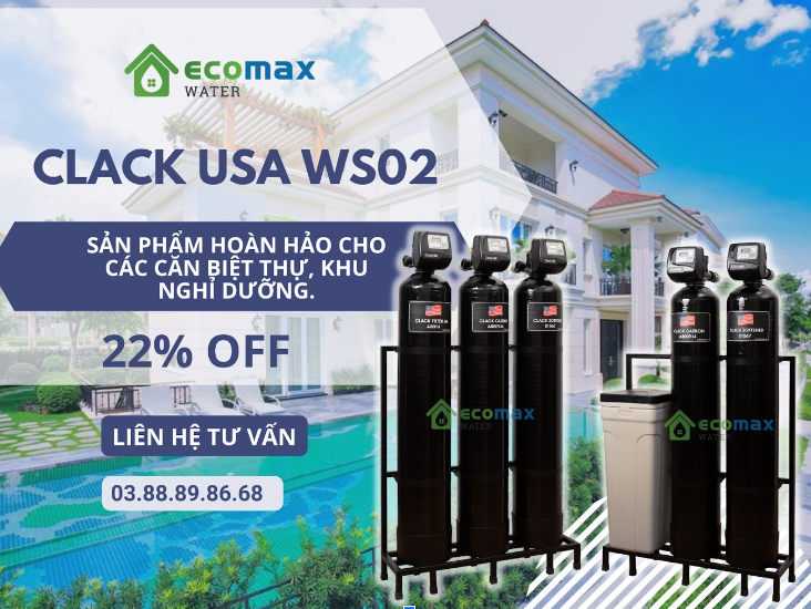 Lựa chọn giải pháp xử lý nước sạch của Công Ty Xử Lý Nước Cấp Ecomax