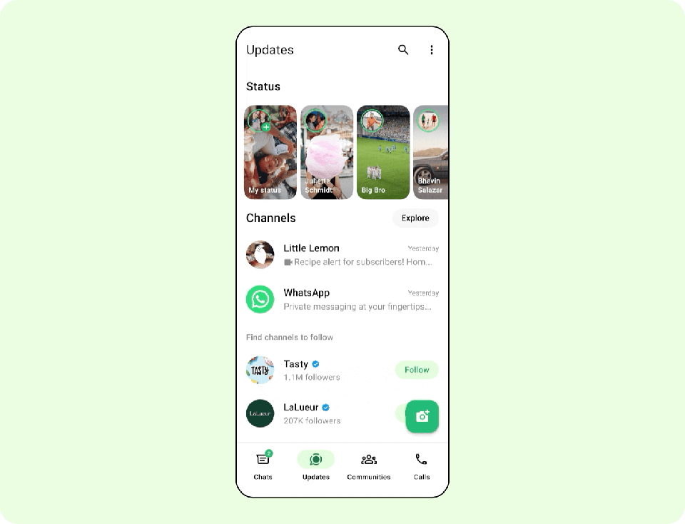 WhatsApp to Show Ads for Users in Status & Updates Tab
