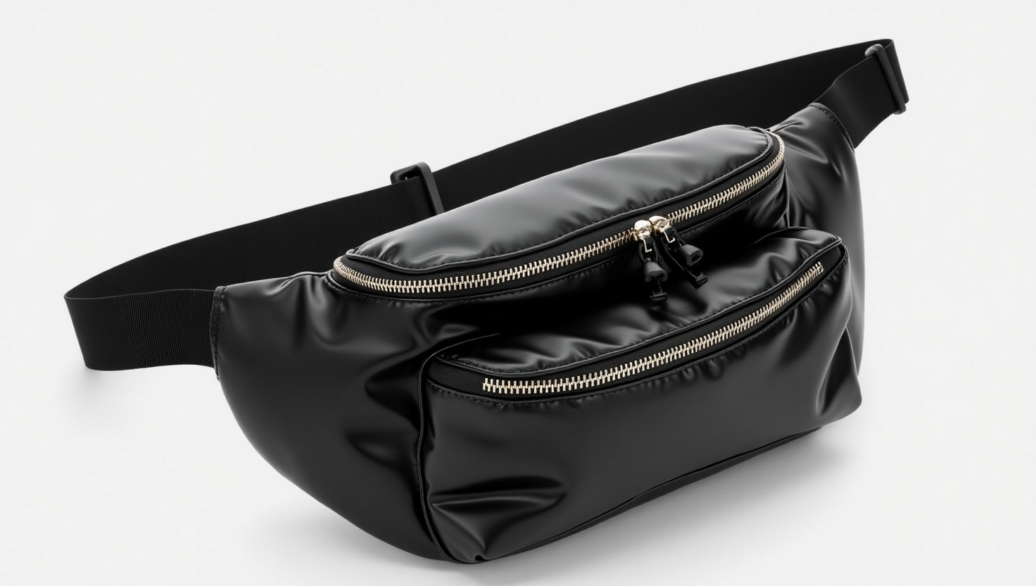 large belt bag grand sac banane 40232-481 black