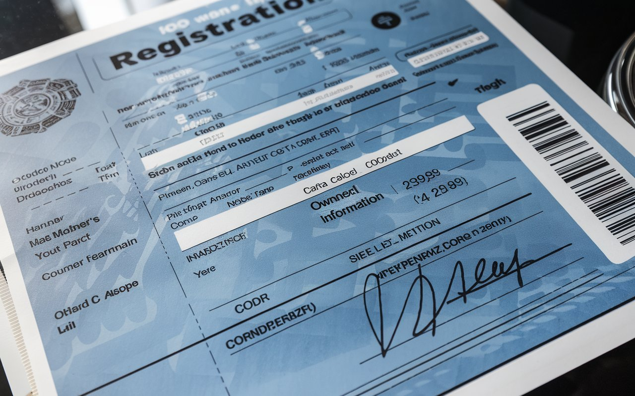 What Does Car Registration Look Like