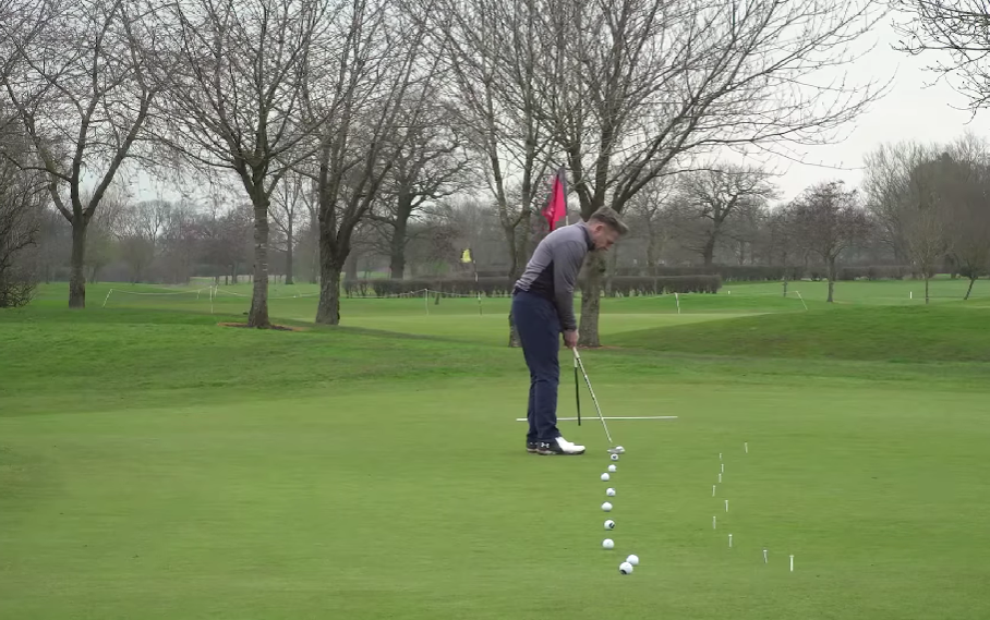 Distance Control And Holing Pace Drill