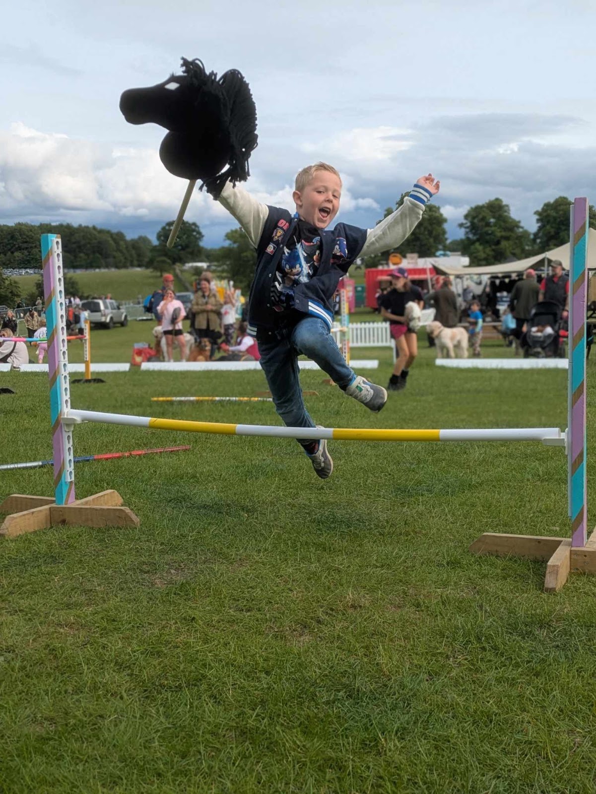 Hobby Horsing Jump