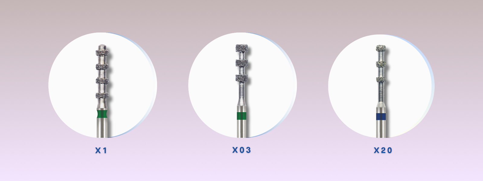 Mr. Bur Depth Marker Bur used for aesthetic excellence with ultra-thin porcelain veneers, ensuring precise enamel reduction and natural-looking restorative outcomes.