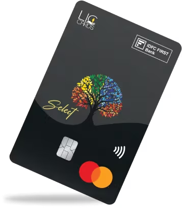 IDFC LIC Select Credit Card with Lounge Access