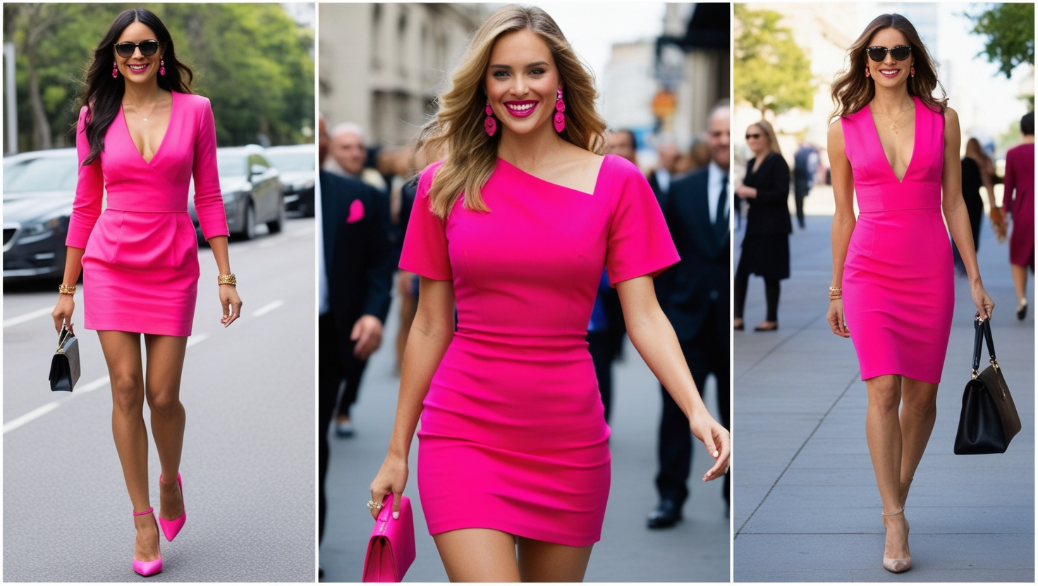 Hot Pink Dress