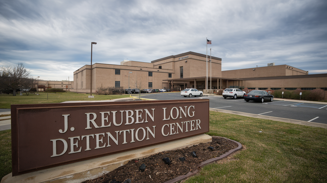 j reuben long detention center booking