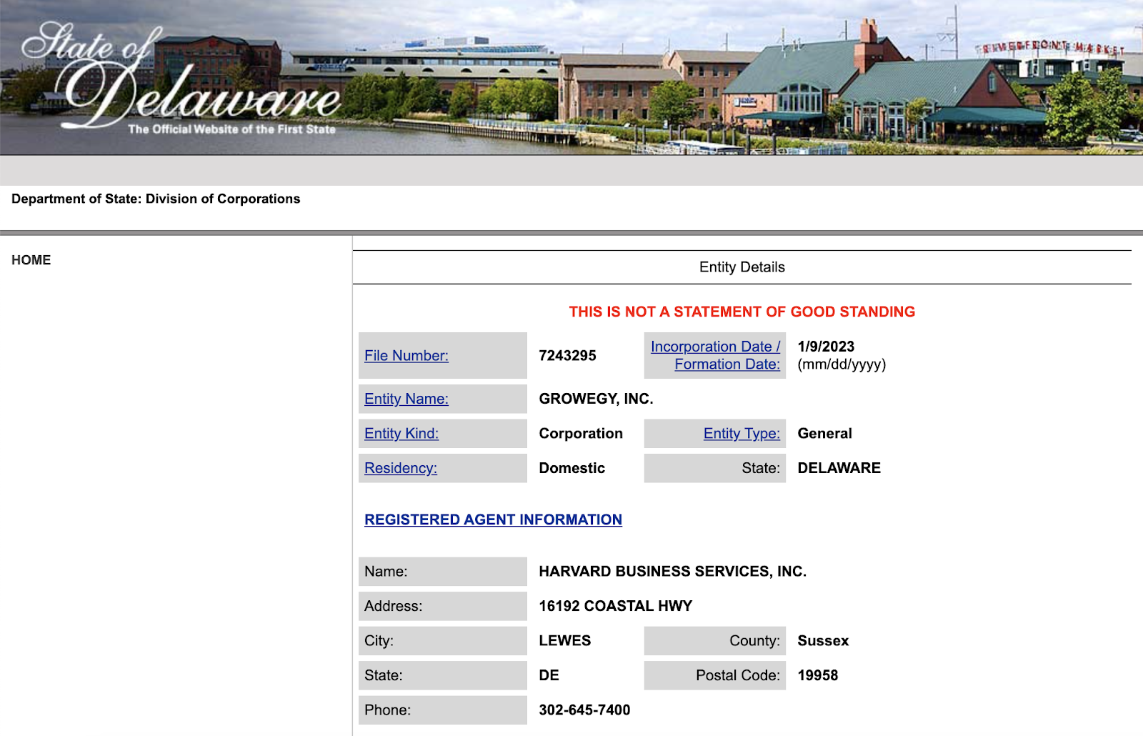 Business vendor credit