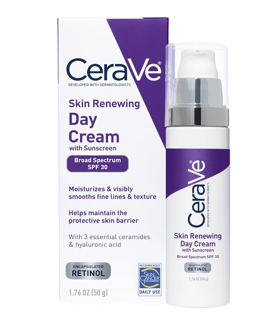 CeraVe Skin Renewing Day Cream with SPF 30