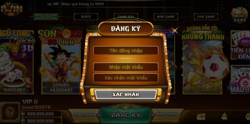 Hướng dẫn các bước tham gia vào cổng game