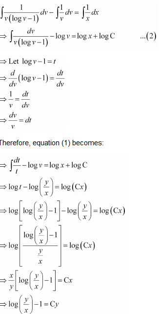 NCERT Solutions class 12 Maths Differential Equations