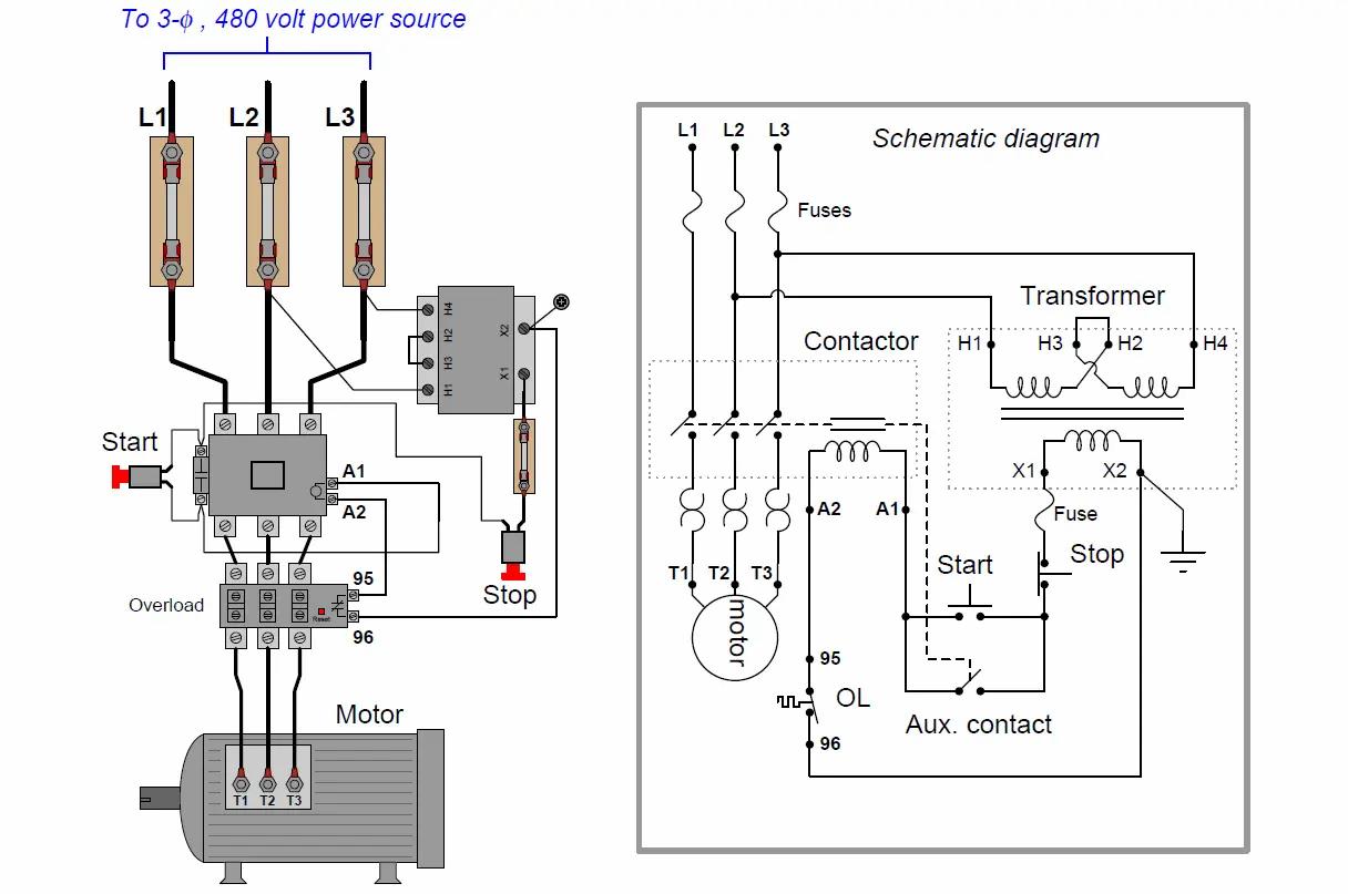 MCC bucket wiring diagram