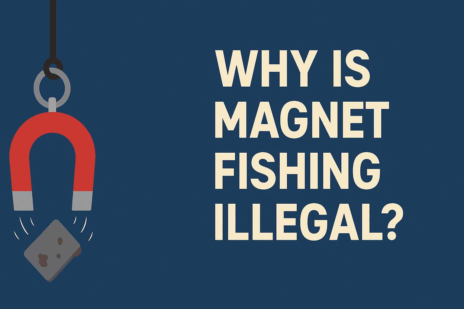 Why Is Magnet Fishing Illegal? Dangers, Laws, and Facts
