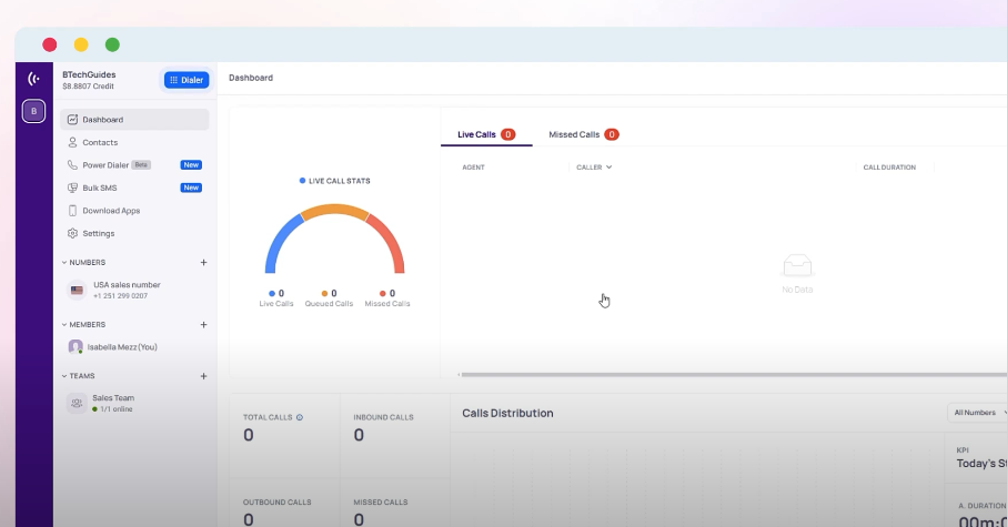 Access Your KrispCall Dashboard-axiabits