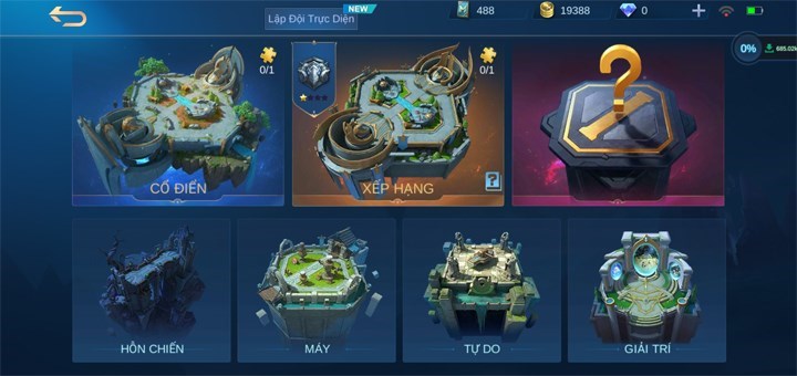 Các chế độ chơi trong Mobile legends
