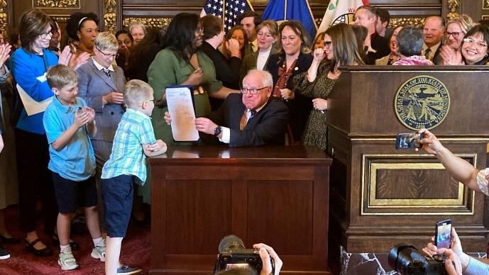 Tim Walz FMLA