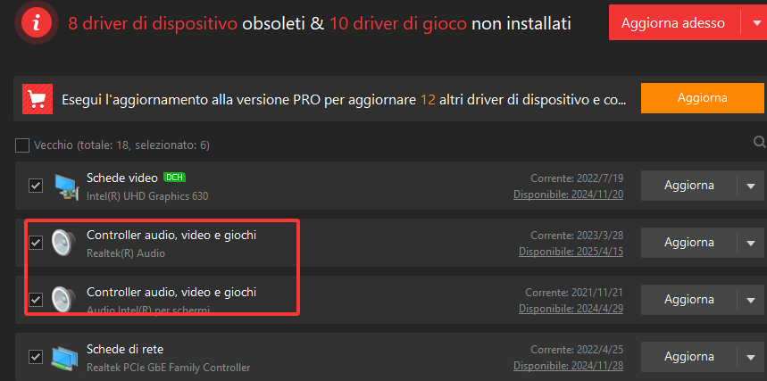 microfono non funziona