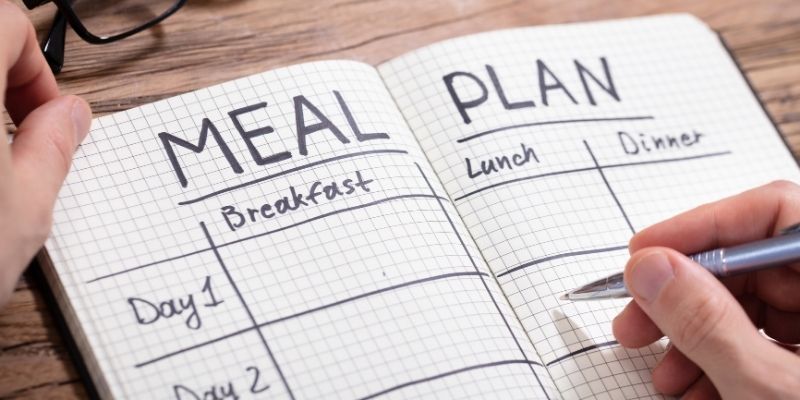 meal plan for gaining muscle
