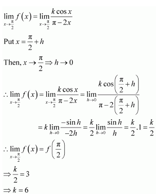 NCERT Solutions class 12 Continuity & Differentiability