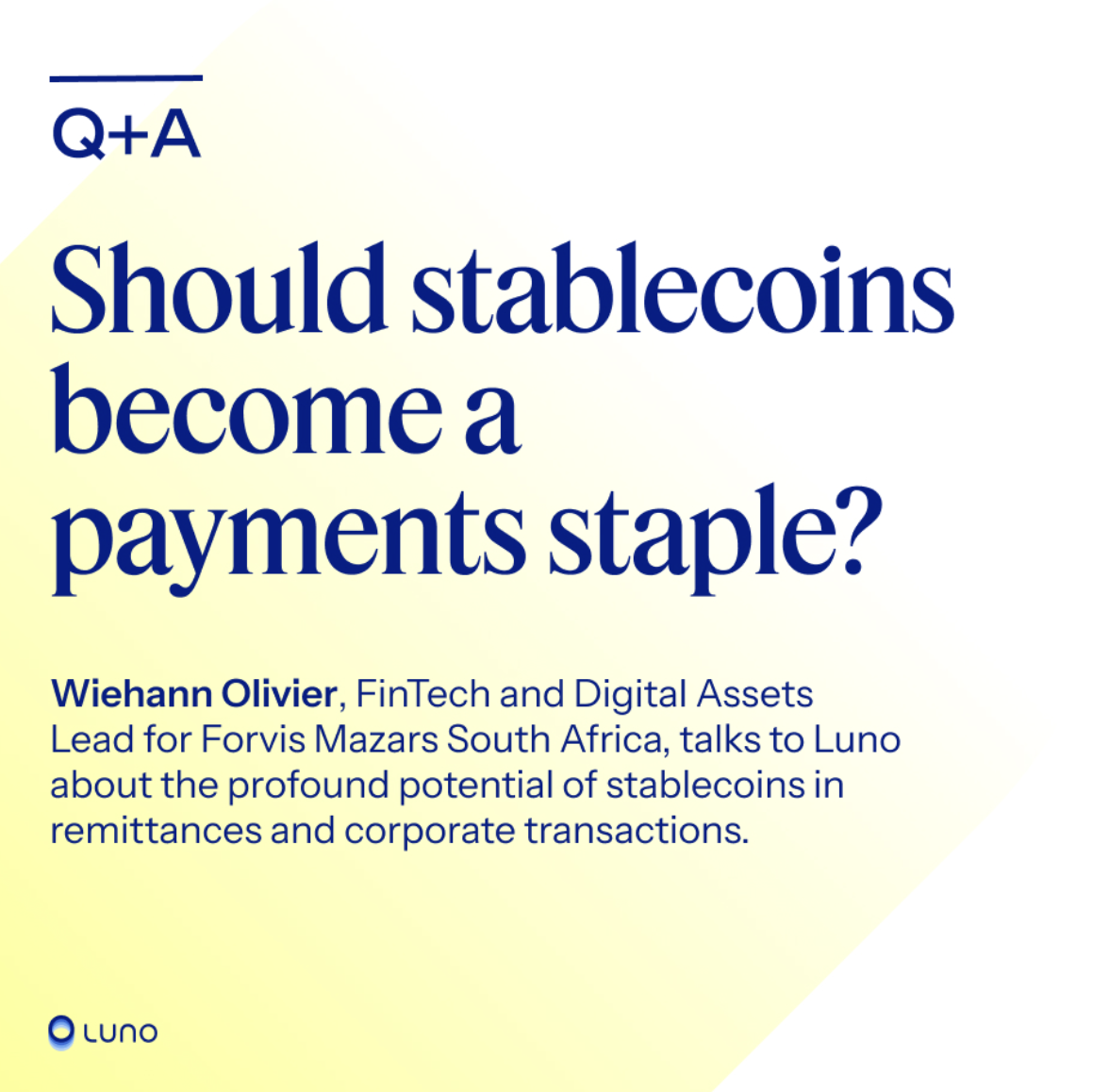 übersetze den Title auf deutsch Crypto payments not transformative just yet but could be soon, new Luno report AD 4nXfCQi5oAIjWPW680UzSArrtsrAlc YMY4Ju JPKFpp 0Z4P6o7ewzePuPjJkFe20neH2gX7H87ImgpgFGc2Mwc DGGQwACYTnfAc31yPSxty4W WCOrT0yhYolyF 6L0TAZsmCaM2oMDfJVtubEmfF4mzA?key=eAT0eXP3g15bO46eo jDOA