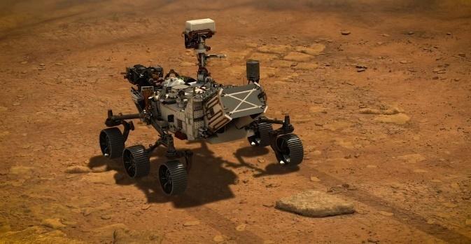 El rover 'Perseverance' de la NASA. Foto: Elhuyar Fundazioa