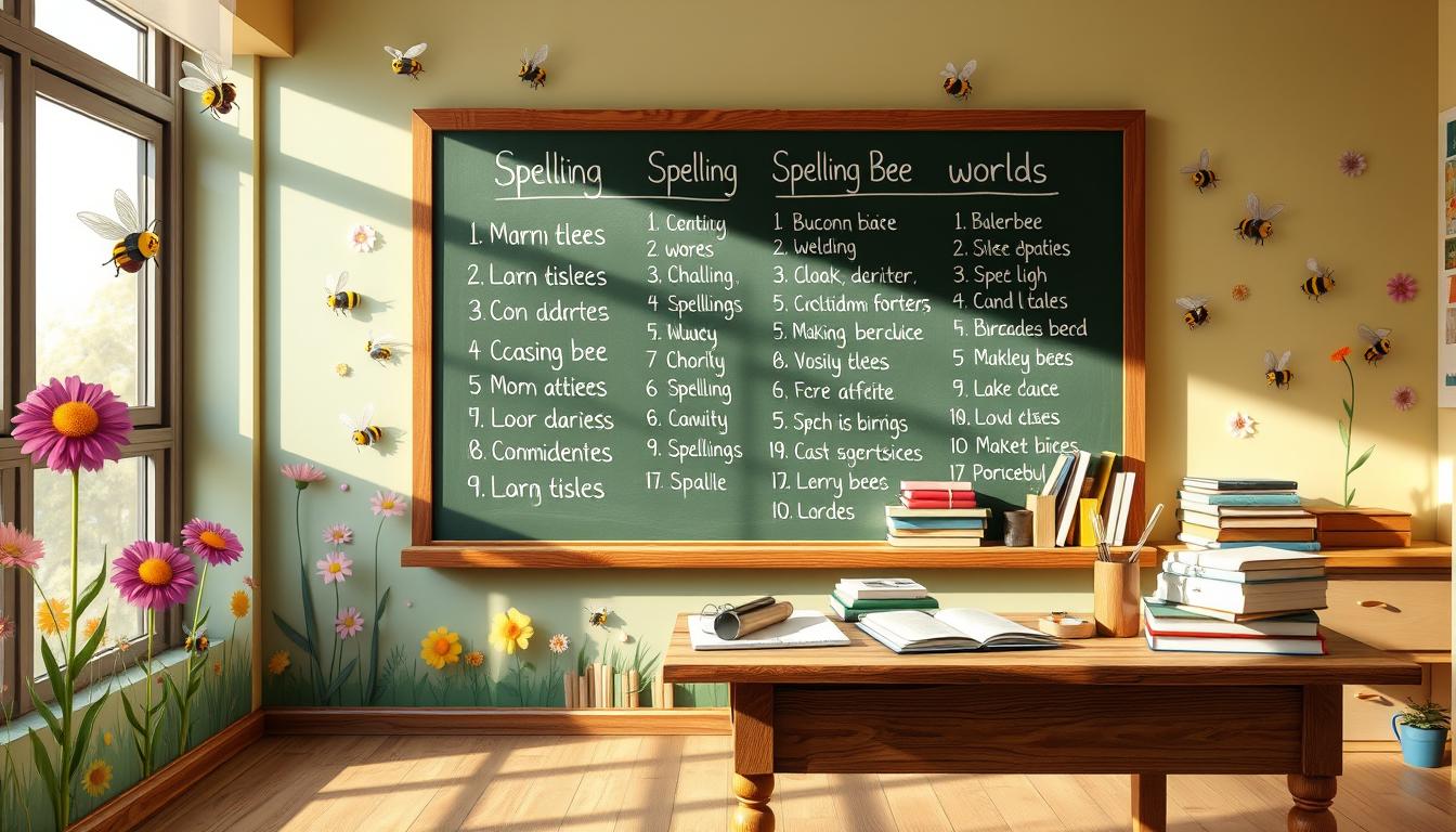 spelling bee word lists