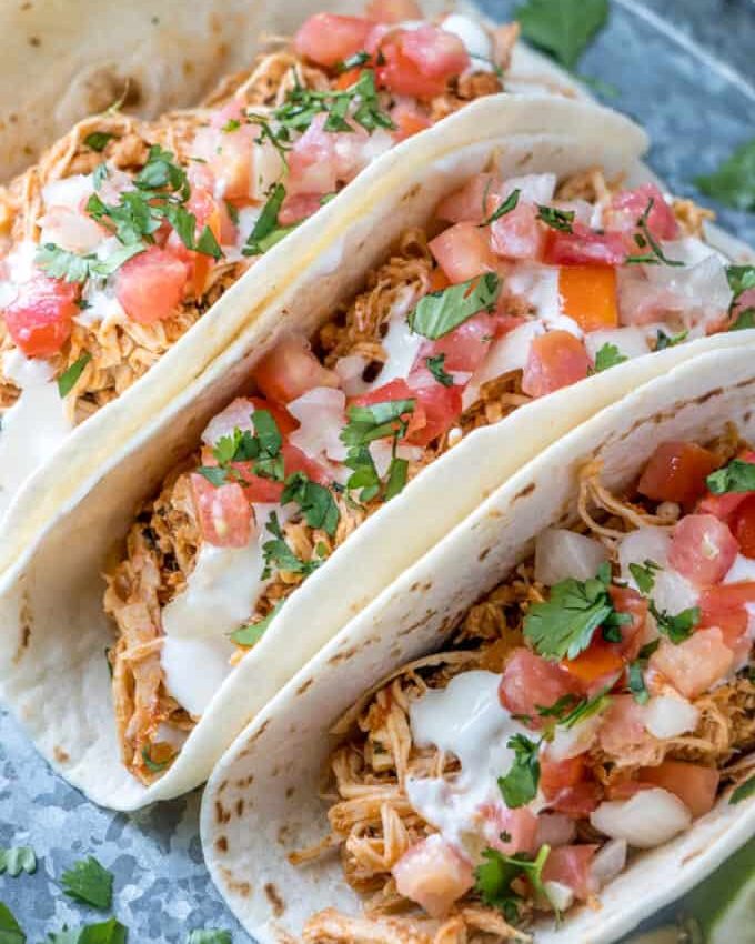 Cilantro Lime Chicken Tacos