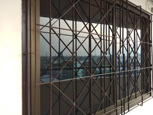 Customized Triangle Window Grill Design