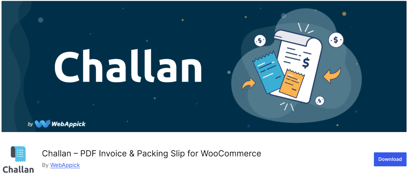 Challan - PDF Invoice & Packing Slip for WooCommerce