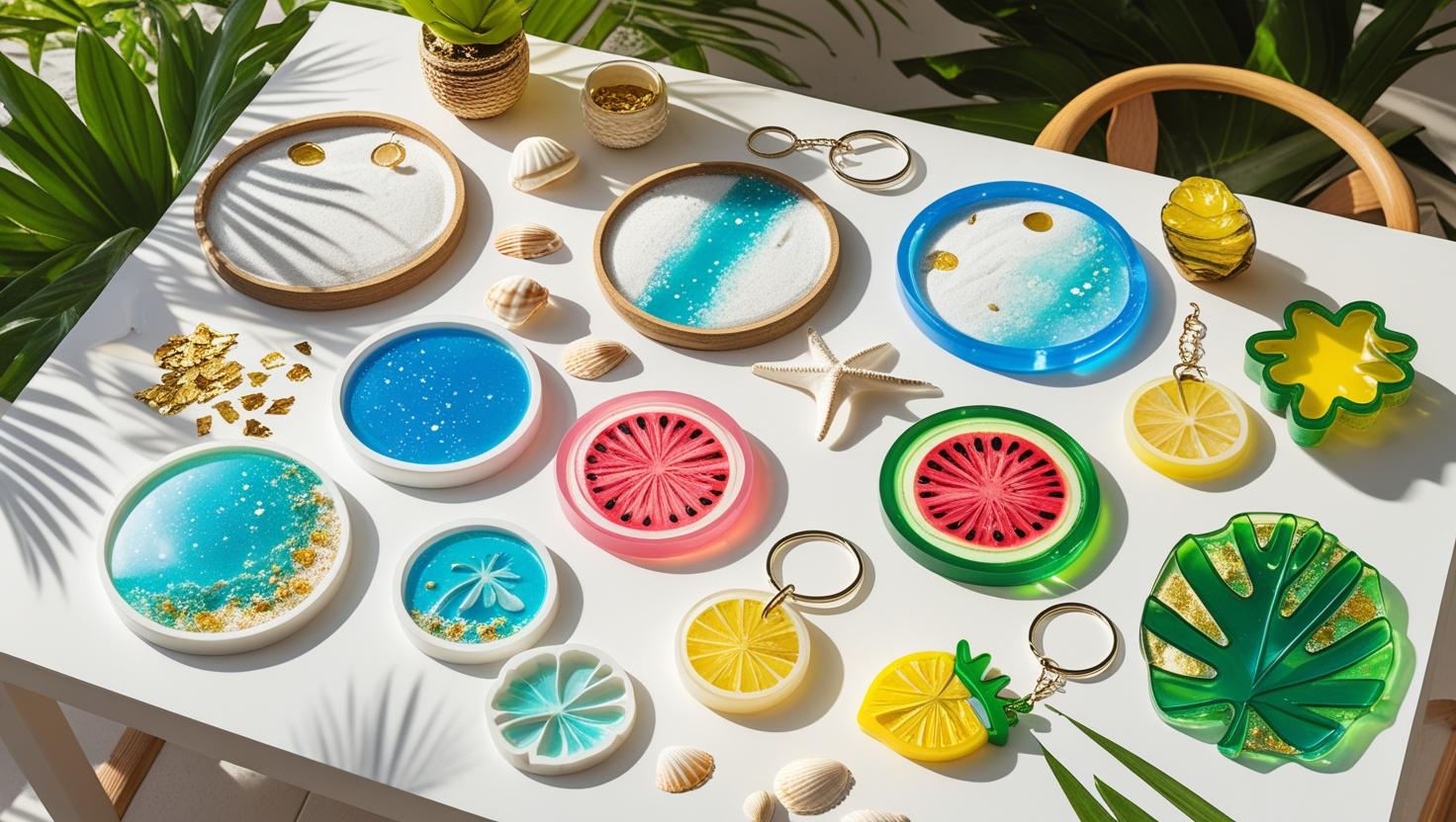 Trending Summer Resin Craft Ideas for 2025