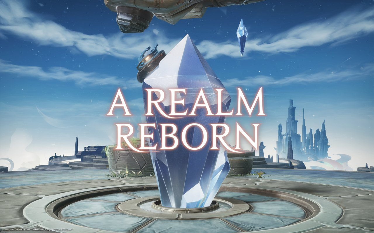 ﻿Is the FFXIV Start Screen 3D or Just Images Layed