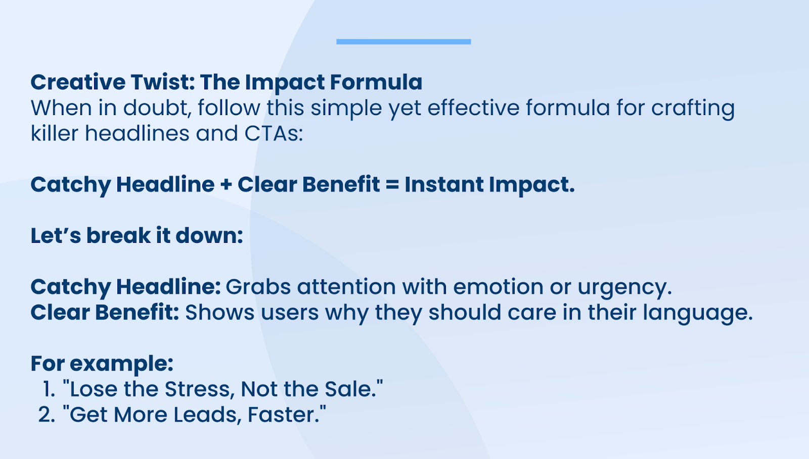 the Impact formula