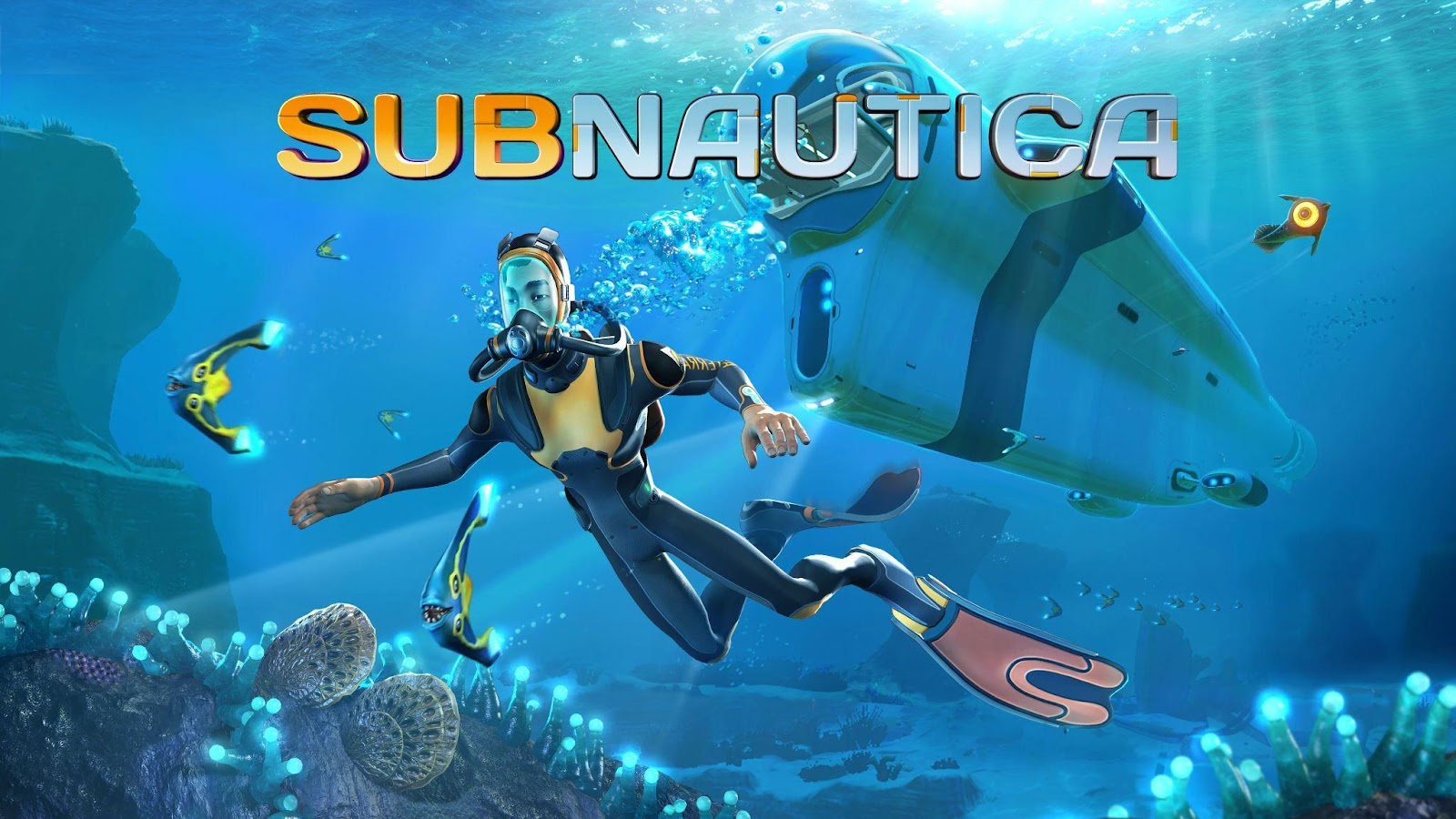 The Official Picture of Subnautica, One of The best single player survival games