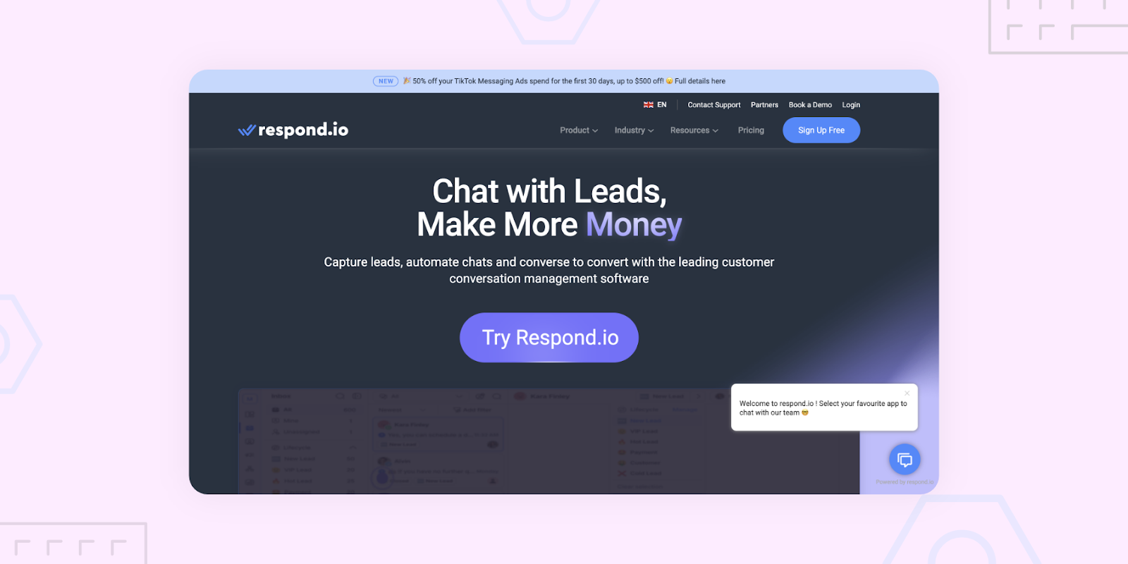 Respond is an omnichannel platform