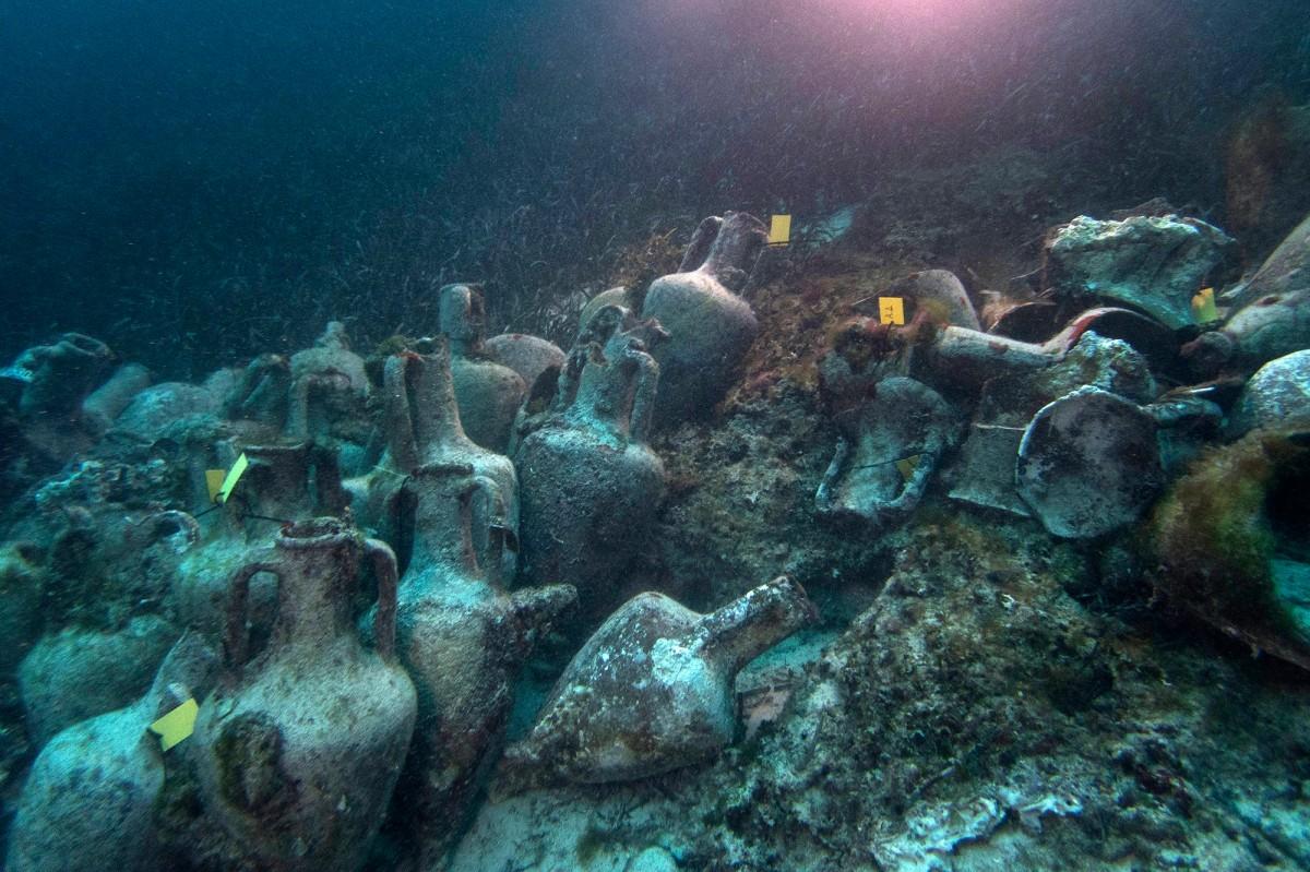 Ancient Peristera shipwreck to become underwater museum for divers