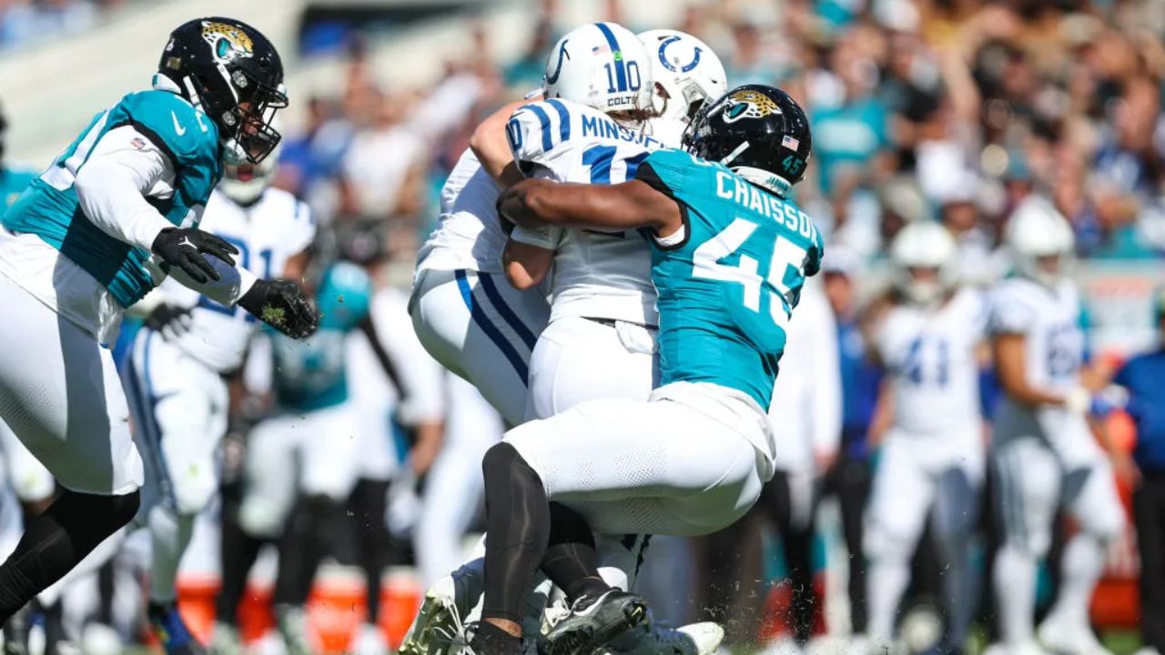 Colts vs Jacksonville Jaguars Match Player Stats