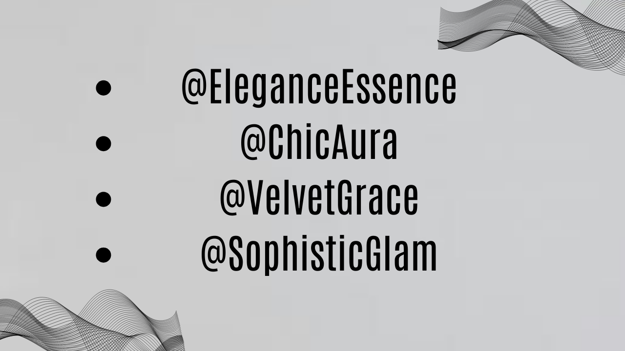 instagram username ideas