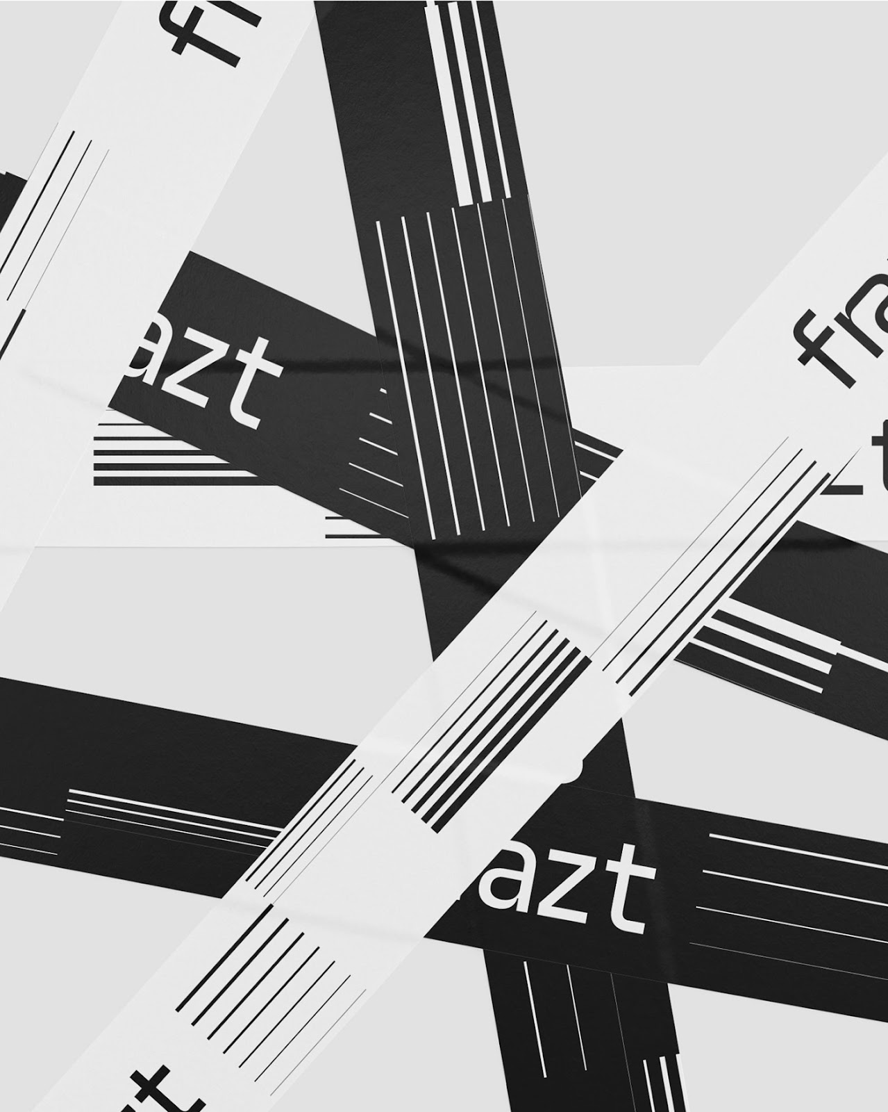 Image from the Frazt Branding: Smart Logistics Meets Modern Visual Identity article on Abduzeedo