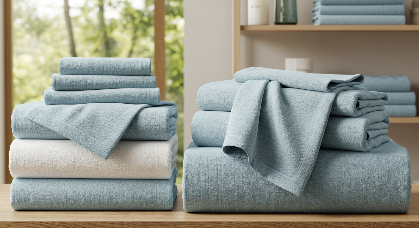 Eco-Certified Linens and Towels