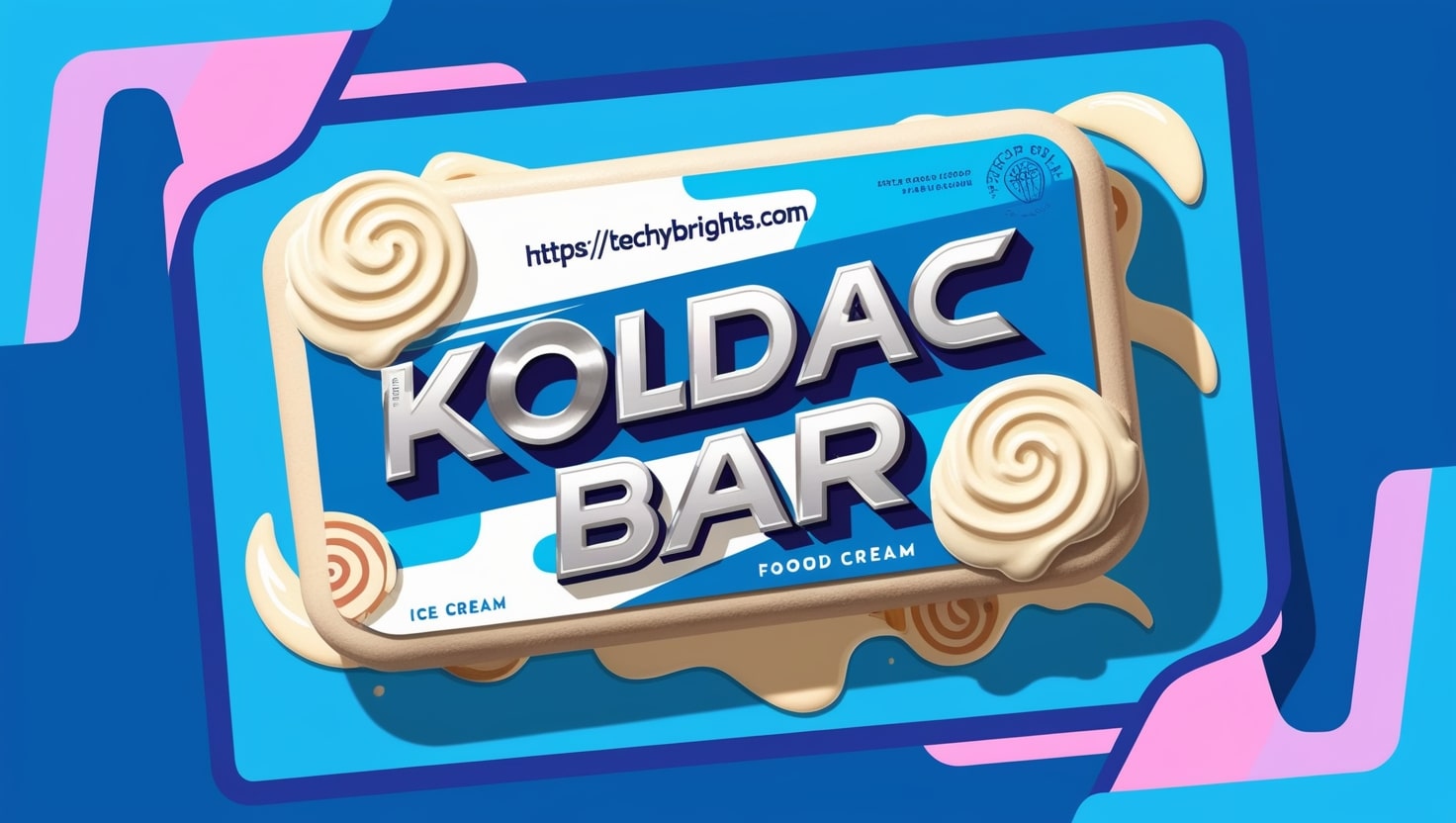 Koldac Bar Ice Cream Food Label